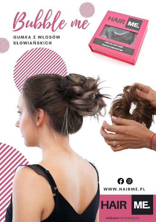 Bubble me gumka z&nbsp;włosów słowiańskich