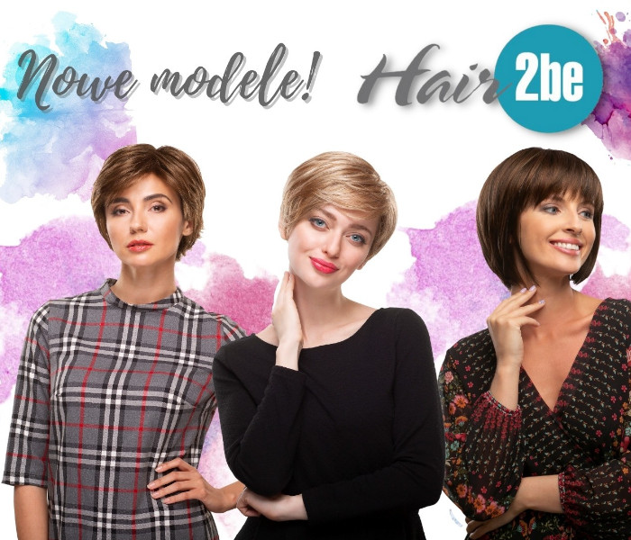 Peruki syntetyczne na&nbsp;każda okazję - Nowości z&nbsp;kolekcji Hair2be!