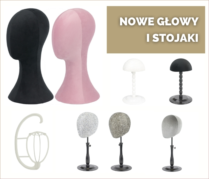 Piękny stojak na&nbsp;perukę? Sprawdź nowości Rokoko!