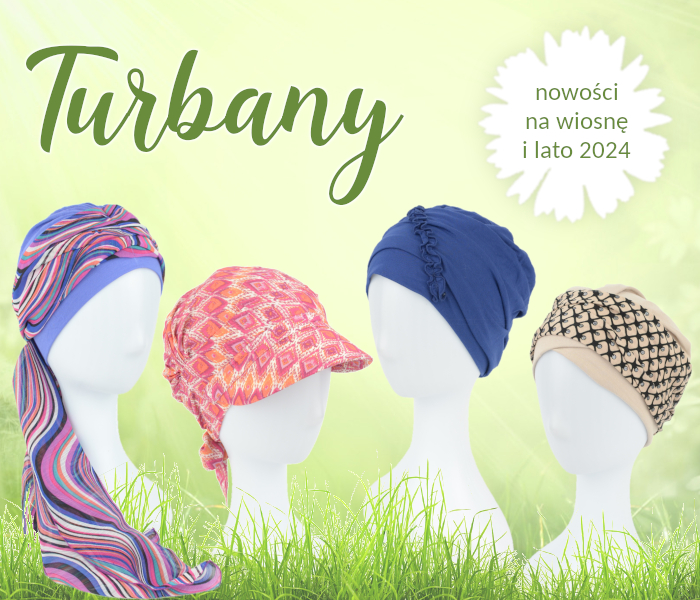 Nowe turbany wiosna/lato 2024 -ealne na ciepłe dni