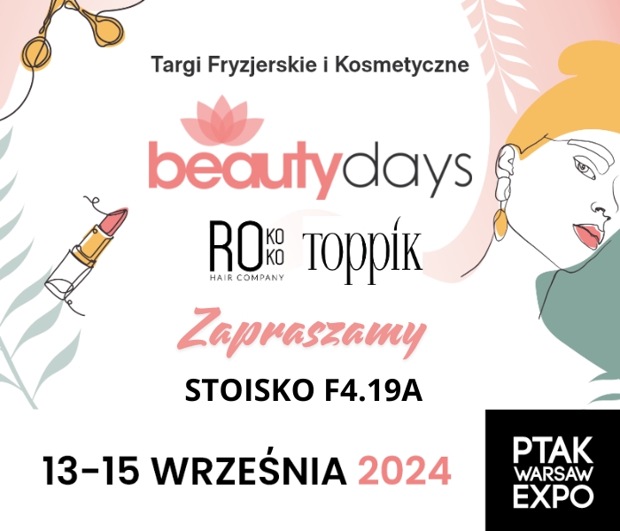 Rokoko i Toppik na Targach Beauty Days w Nadarzynie